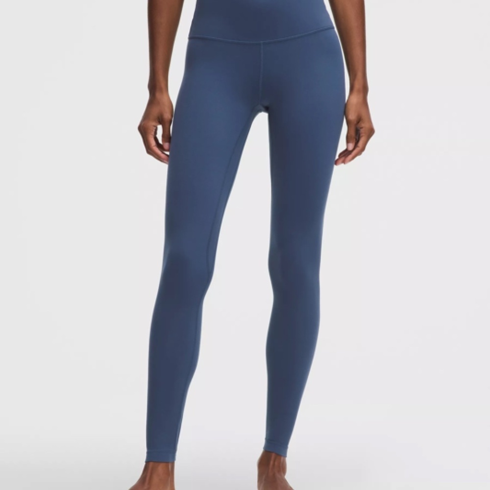 Lululemon Align Leggings (NWT) High-Rise Pant 28". Color Blue Twill Navy